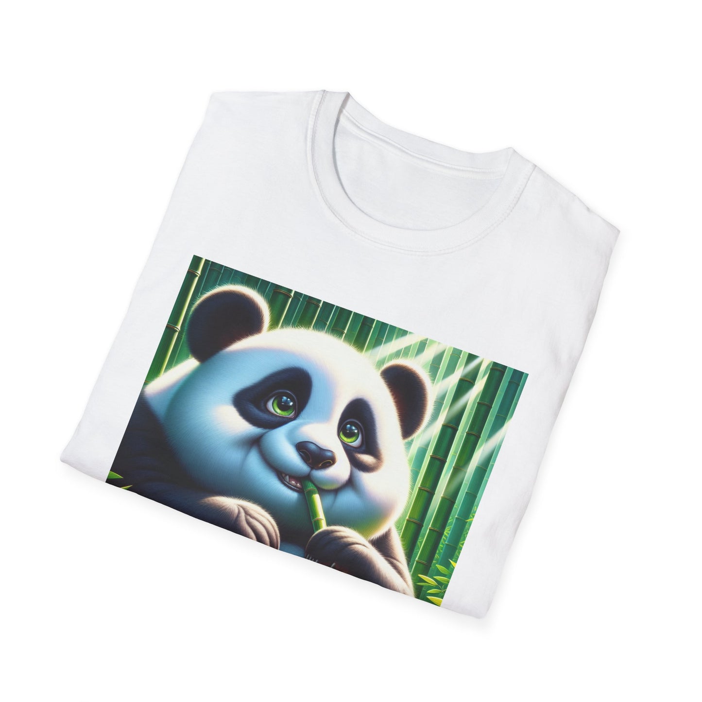 Fat Panda Unisex Softstyle T-Shirt - Cute Animal Tee for Panda Lovers, Gift Idea for Birthdays, Animal Lovers Apparel, Eco-Friendly [...]